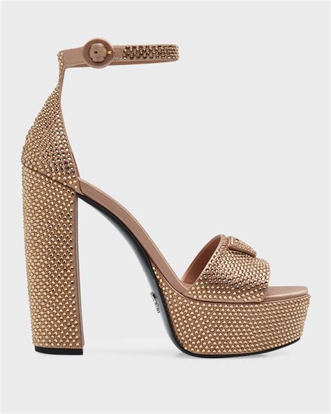 prada logo sport chunky sandals|prada ankle strap platform sandals.